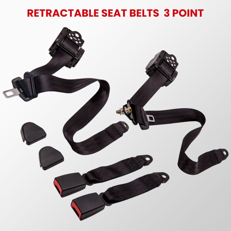 foto del prodotto 3 punti cintura di sicurezza con cintura diagonale for jeep wrangler cj yj