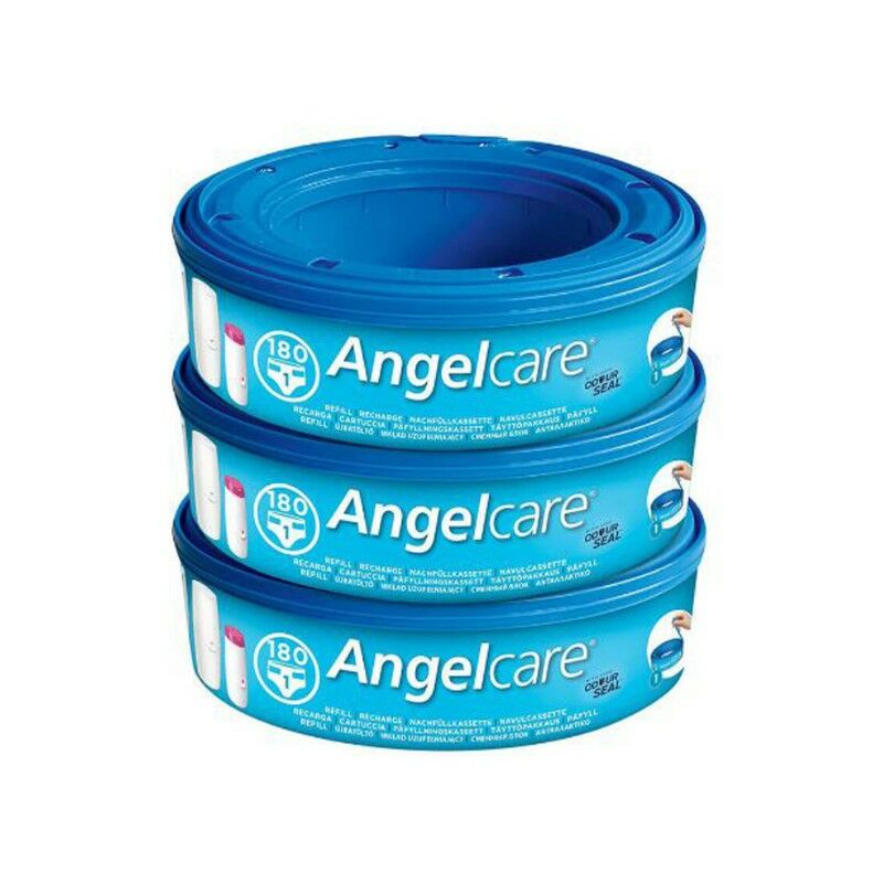 foto del prodotto 3 ricariche mangiapannolini maialino angelcare foppapedretti