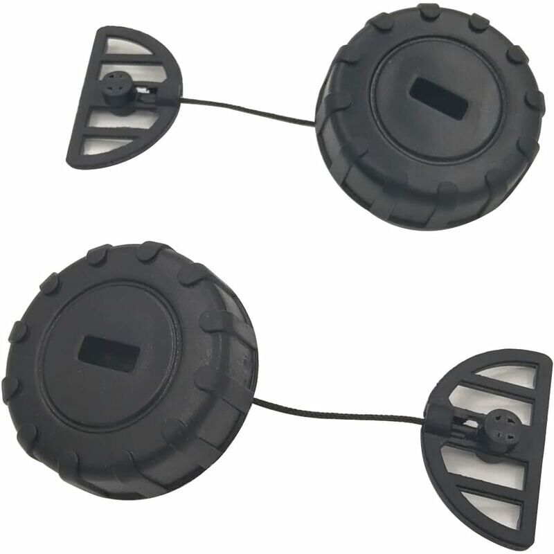 foto del prodotto 3 tappi carburante e olio per motosega stihl 017 018 ms170 ms180