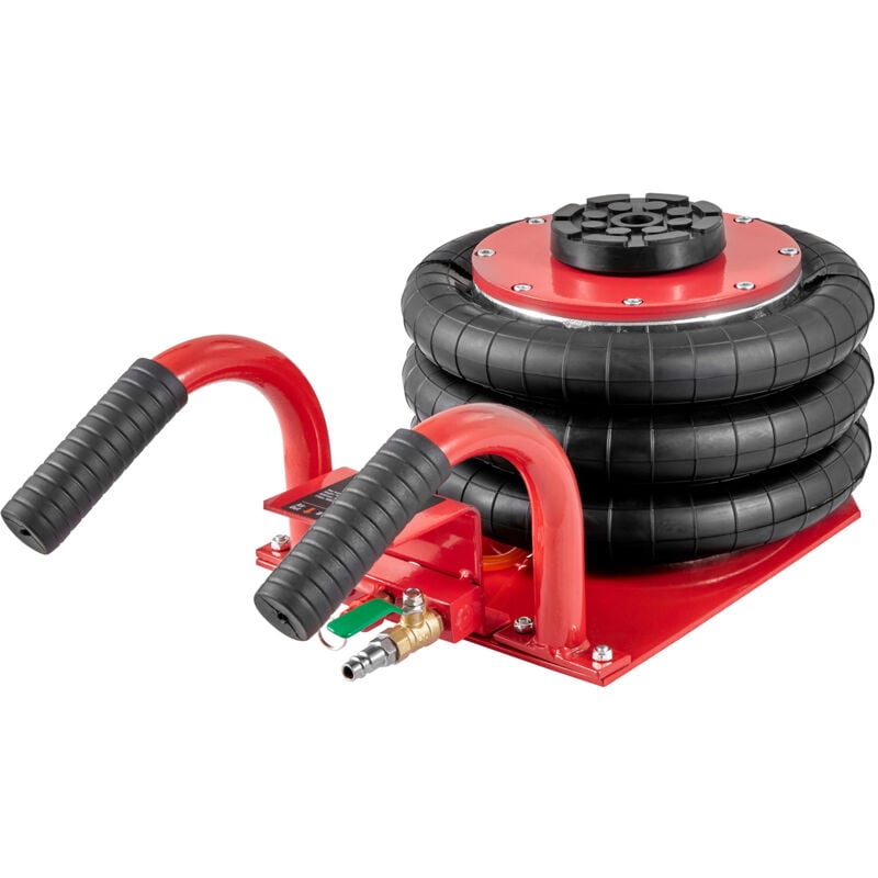 foto del prodotto 3 ton 6600 lbs triple bag air jack jack pneumatico per il sollevamento di auto e suv mophorn