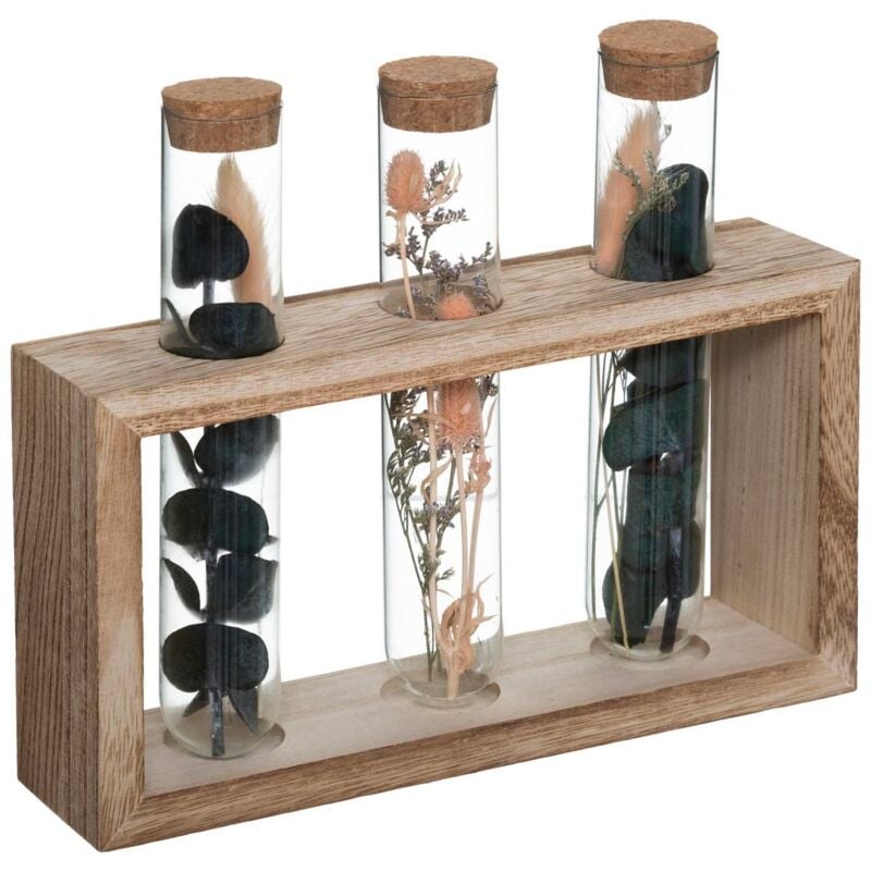 foto del prodotto 3 tubi di fiori secchi house h17cm atmosphera cr ateur d int rieur