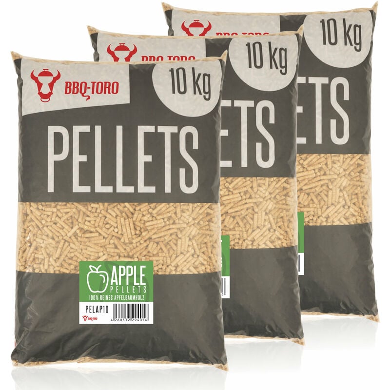 foto del prodotto 30 kg pellet di mele da 100 legno di melo pellet di mele bbq toro