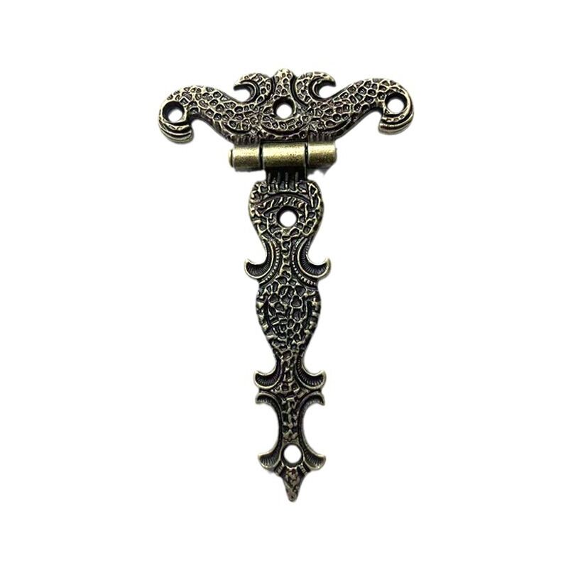 foto del prodotto 30 pezzi cerniera retr , cerniere decorative in bronzo retr con viti di montaggio, adatte per la riparazione di decorazioni per mobili e cassette