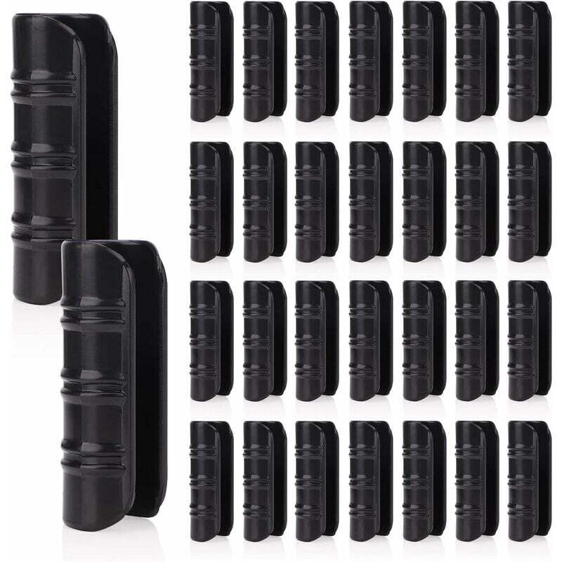 foto del prodotto 30 pz clip per tubo per edifici da giardino, clip in plastica per clip per pellicola per serra kit connettori di serraggio per tubi, per capannoni