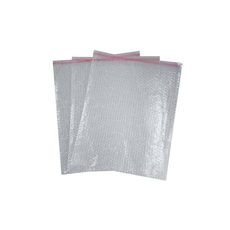 foto del prodotto 300 buste pluriball per spedizione e trasloco con chiusura adesiva 10x13 cm buste da imballaggio con bolle adatte per spedire e proteggere