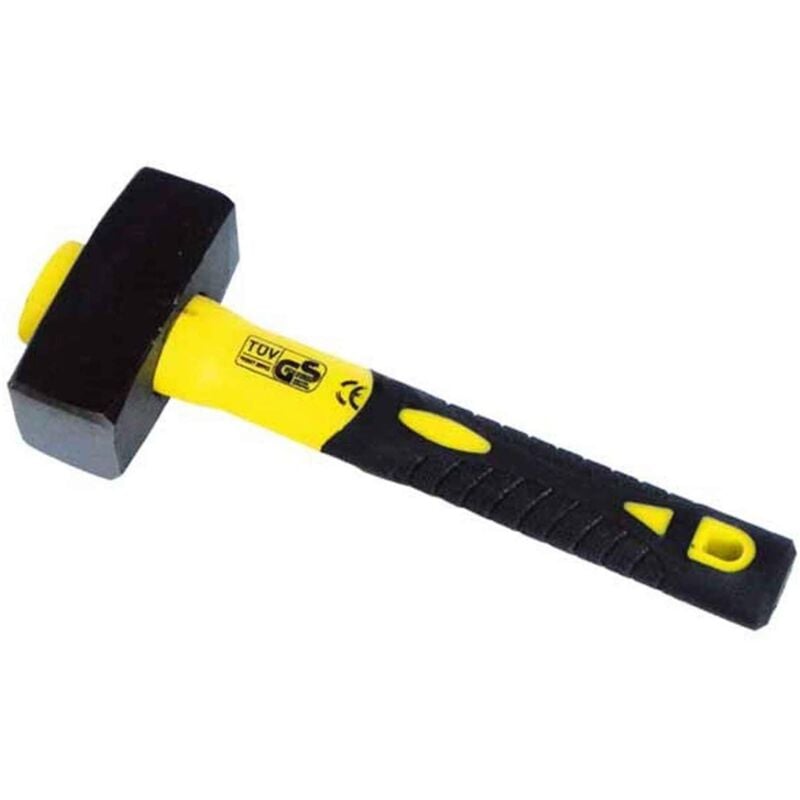 foto del prodotto 3003ea mazzetta con testa in acciaio gr 800 con fissaggio conico antisfilamento, multicolore, gr.800 - kippen