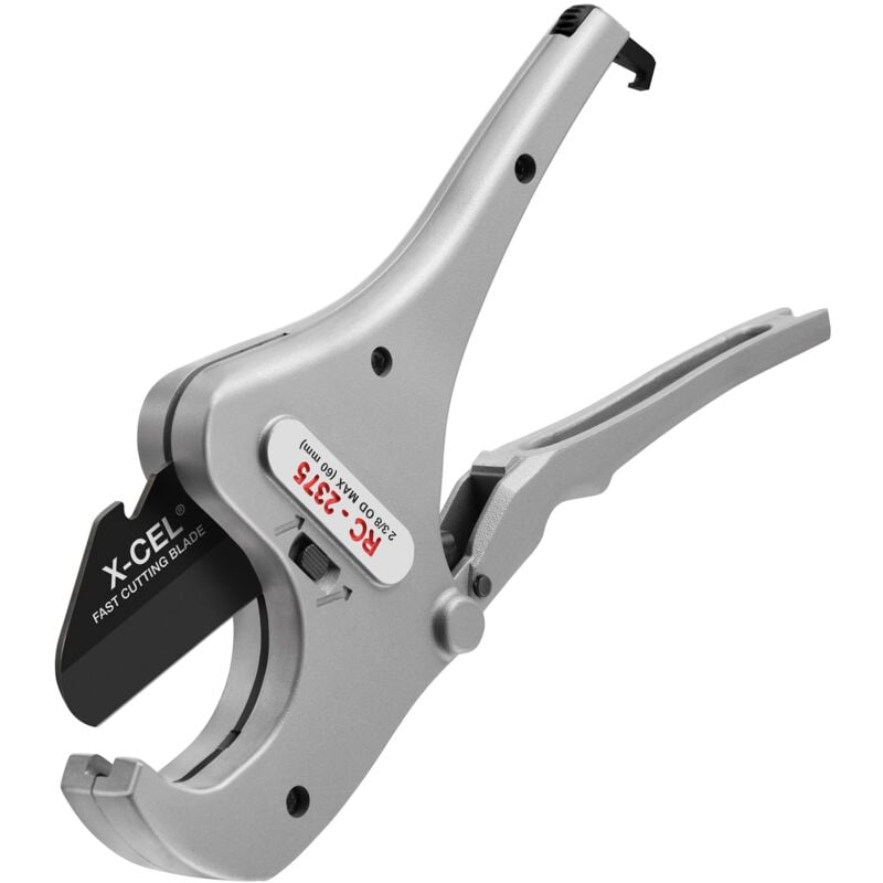 foto del prodotto 30088 tagliatubi per tubi di plastica con azionamento a cricco modello rc 2375, tagliatubi da 3 mm a 60 mm ridgid