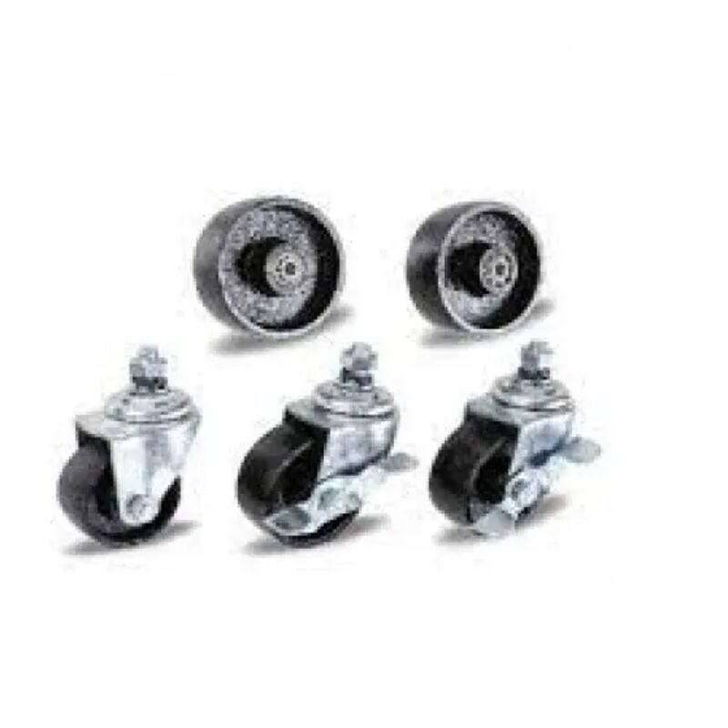 foto del prodotto 3014r gr5 set 5 ruote per cavalletto sostegno motore beta