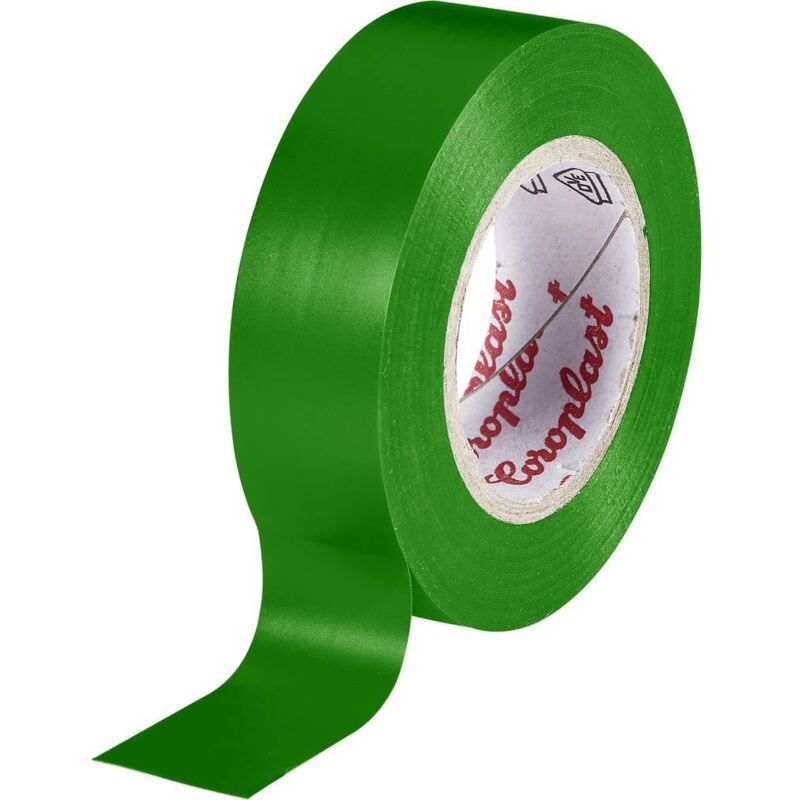 foto del prodotto 302 302 25 19gn nastro isolante verde l x l 25 m x 19 mm 1 pz. coroplast
