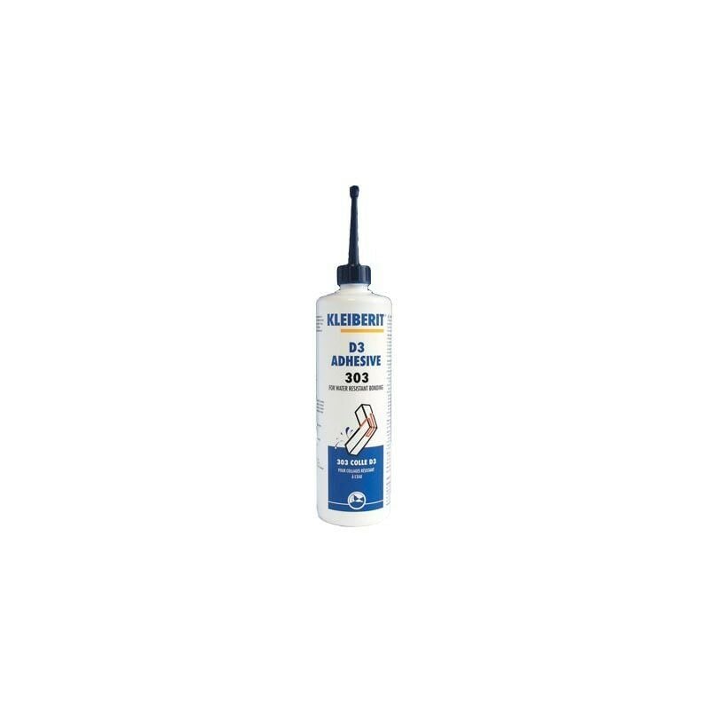 foto del prodotto 303.0 adesivo vinilico d3 d4 flacone 0,5 kg 303.0.8101 kleiberit