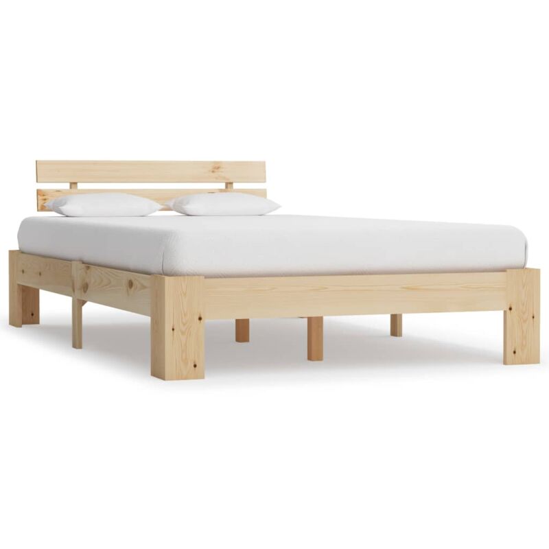 foto del prodotto vidaxl giroletto senza materasso 120x200 cm in legno massello di pino