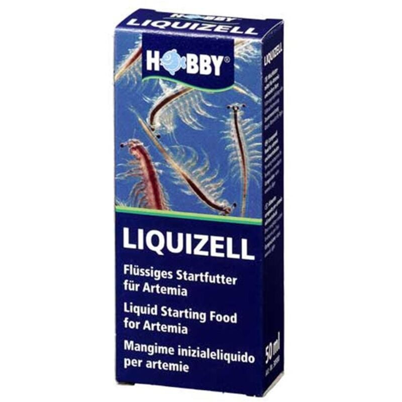 foto del prodotto 30900 liquizell 50ml nutrimento per naupli di artemia salina prima fase hobby