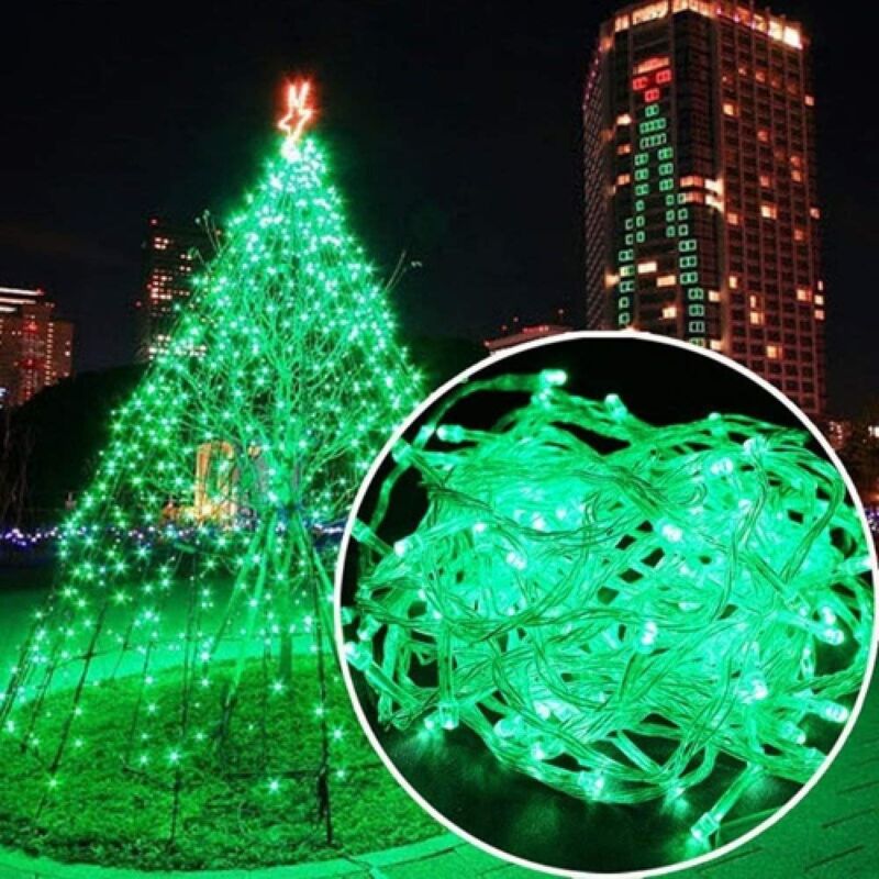 foto del prodotto 30m 300 luci a led per carnevale, matrimonio, esterno, interno, giardino, luci a led per albero, luci da fata, decorazione per albero di natale,