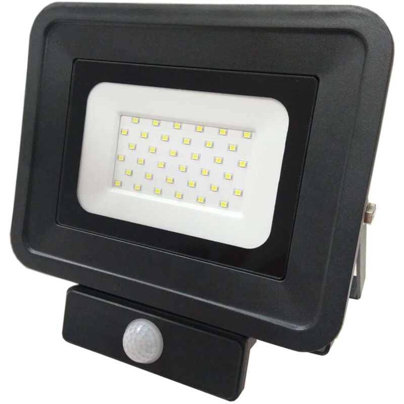 foto del prodotto 30w 2500lm 170w 100 nero giorno bianco 6000k