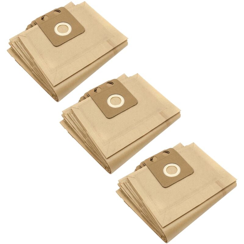 foto del prodotto 30x sacchetti compatibile con nilfisk alto cdf 2010 family, 2040 family aspirapolvere in carta, marrone vhbw