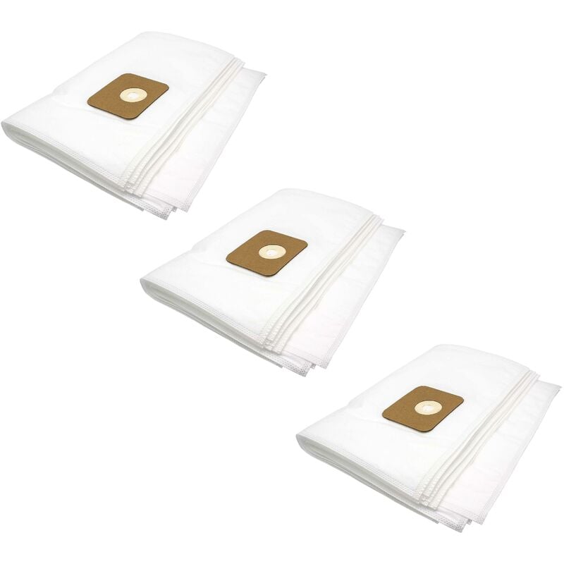 foto del prodotto 30x sacchetti compatibile con nilfisk vsc inox aspirapolvere - in microfibra, bianco - vhbw