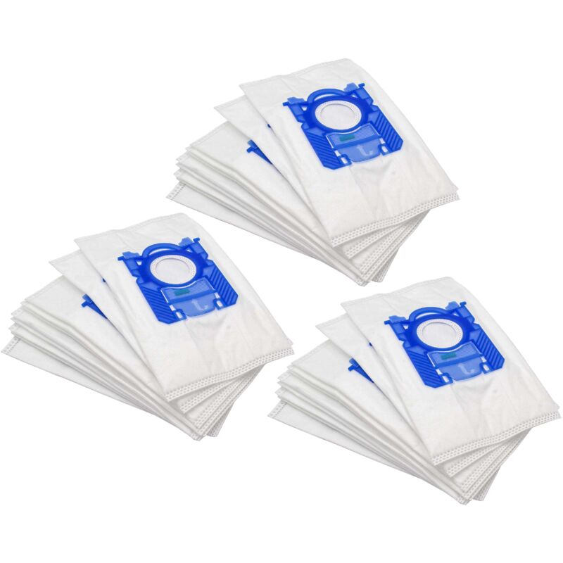 foto del prodotto 30x sacchetto compatibile con aeg electrolux aam 6100 6160 airmax, aam 6100 air max, aam 6101 air max, aam 6102 air max aspirapolvere bianco