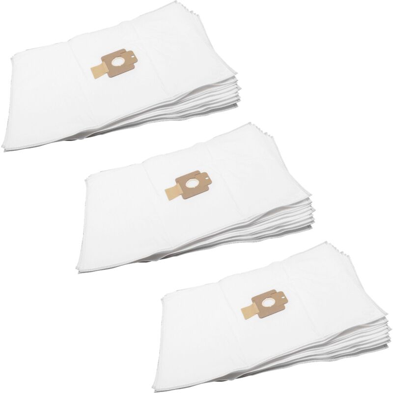foto del prodotto 30x sacchetto sostituisce nilfisk 107401157 per aspirapolvere 50cm x 36cm bianco vhbw