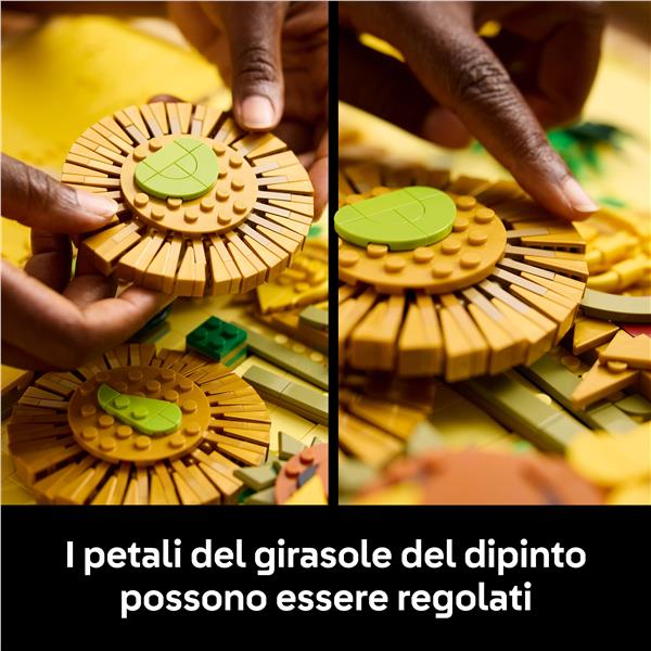 foto del prodotto 31215 lego art vincent van gogh girasoli