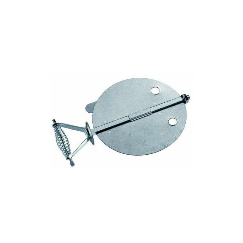foto del prodotto valvola tubo stufa serratura serranda serrandina per tubo stufa d 100 mm 10 cm