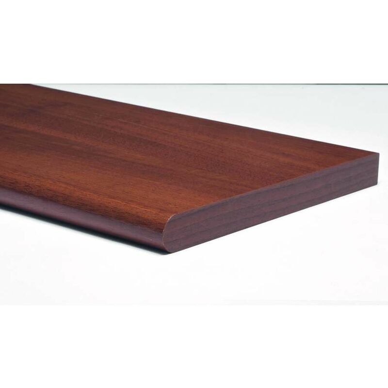 foto del prodotto mensola stondata noce 150 x 600 mm