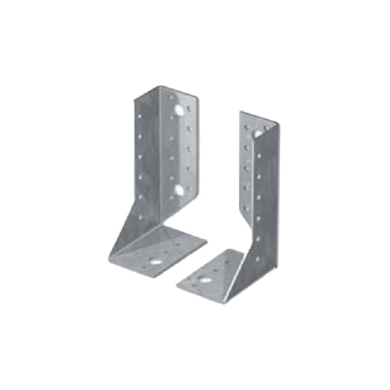 immagine 0 del prodotto staffa supporto piastra trave in legno ali interne regolabile scarpa ancoraggio codice ko 120