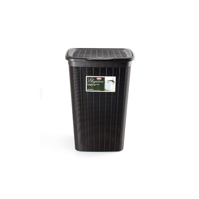 foto del prodotto portabiancheria elegance lt.36 moka 30502