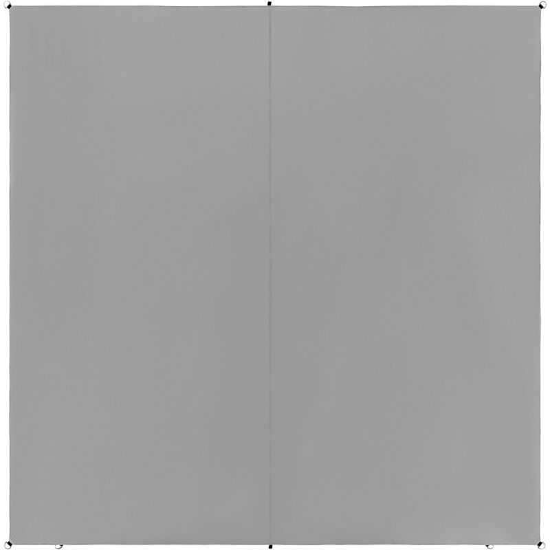 foto del prodotto tenda da sole quadrata per esterno grigio 300 x 300 cm lukka