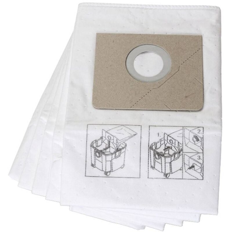 foto del prodotto 31345061010 sacchetto filtrante kit da 5 5 pz. fein