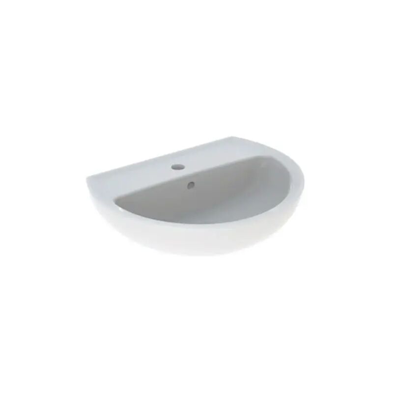 foto del prodotto lavabo in ceramica bianca serie colibri lavabo cm 55 geberit
