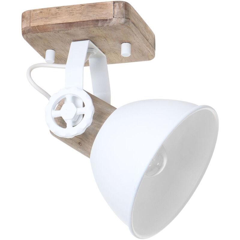 foto del prodotto steinhauer mexlite faretto gearwood legno metallo legno di gomma 