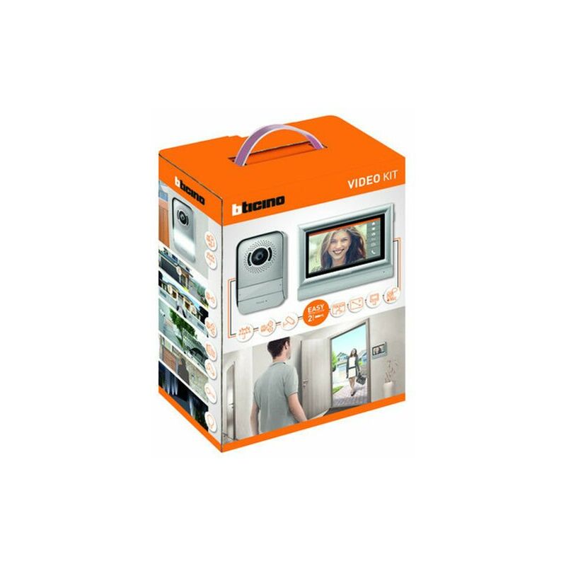 foto del prodotto 317113 kit touchscreen 7 pollici a colori videocitofono con 2 fili bticino