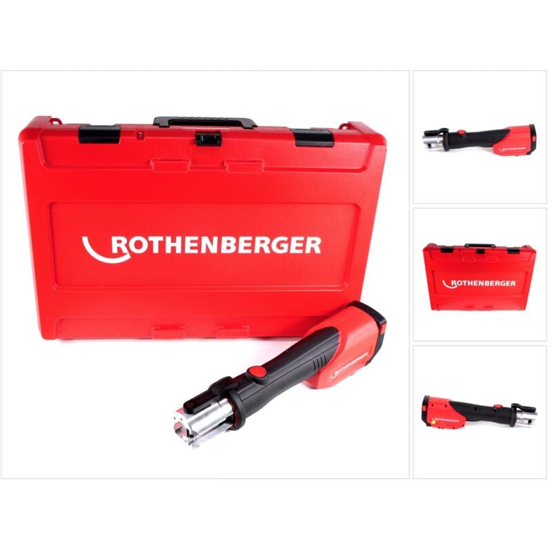 foto del prodotto romax 4000 pressatrice elettroidraulica a batteria 18v in valigetta senza batteria, senza caricabatterie rothenberger