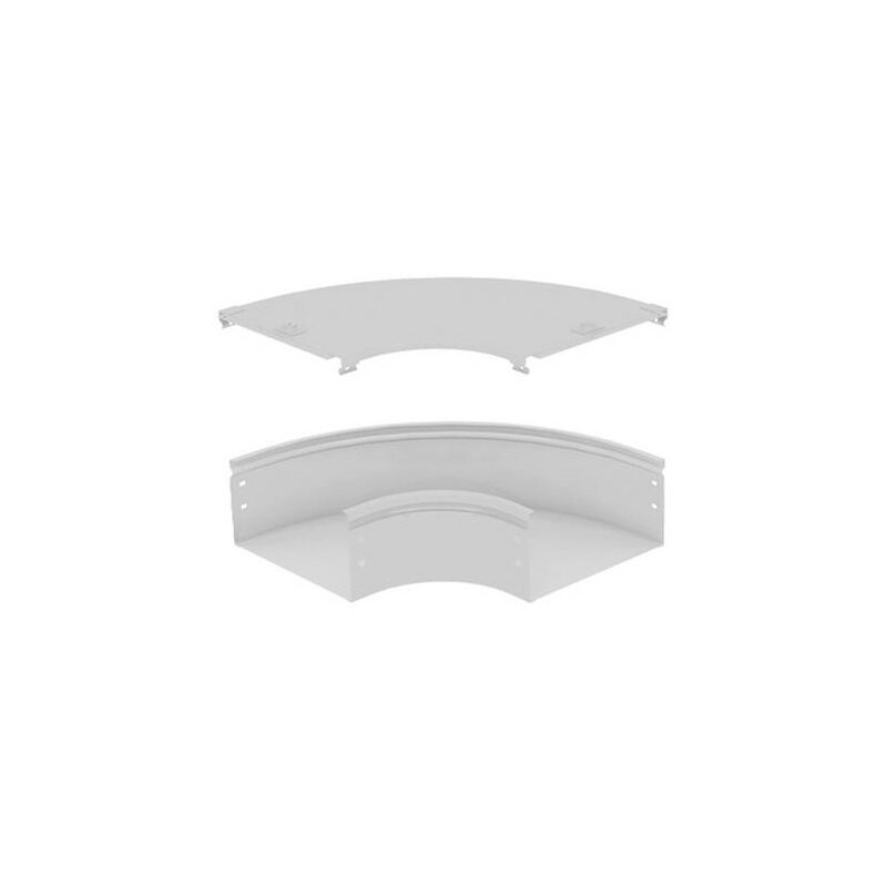 foto del prodotto 31aic100z curva piana 90 100x75 zincata