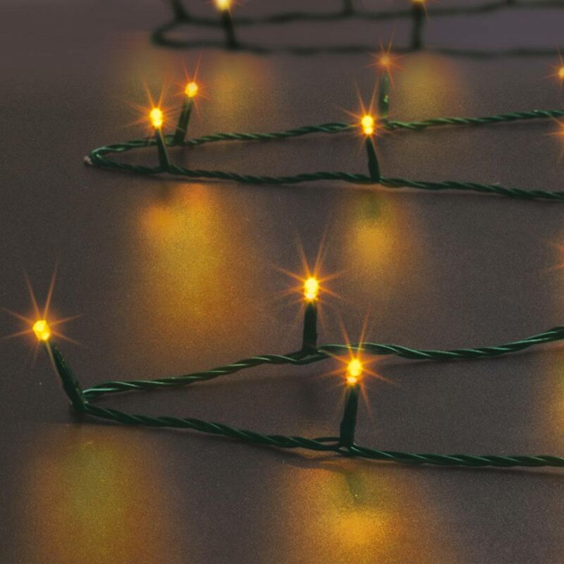 foto del prodotto 32 m di luce a 320 led bianco caldo per esterni trasformatore feeric lights christmas