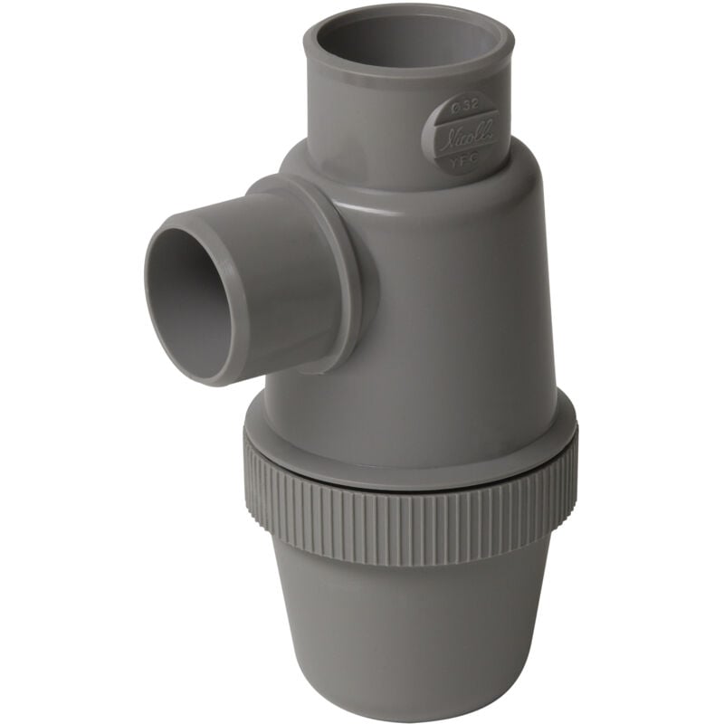 foto del prodotto 32' sifone a colla in pvc a ingresso verticale