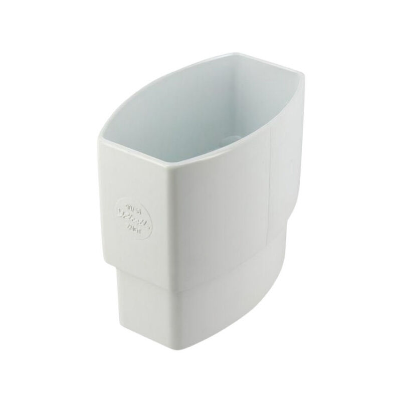 foto del prodotto nicoll tubo ovation td95 maschio femmina 90x56 mm, pvc bianco