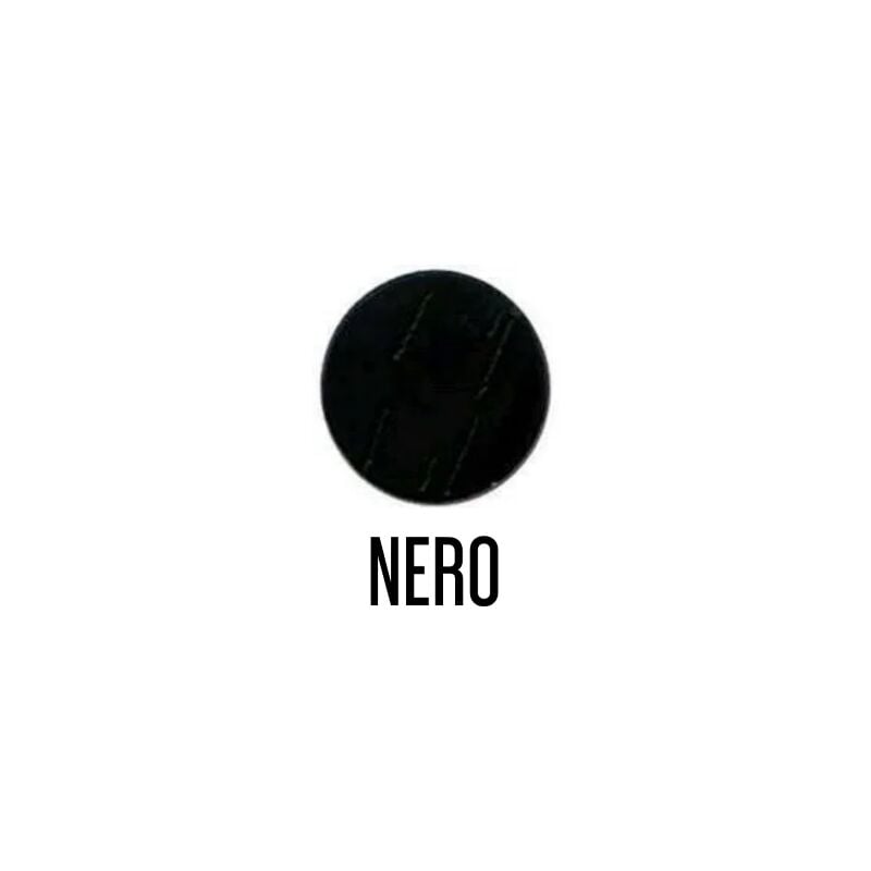 foto del prodotto copriforo adesivo 13mm nero maurer 20 pezzi tappi adesivi fori buchi mobili legno nero