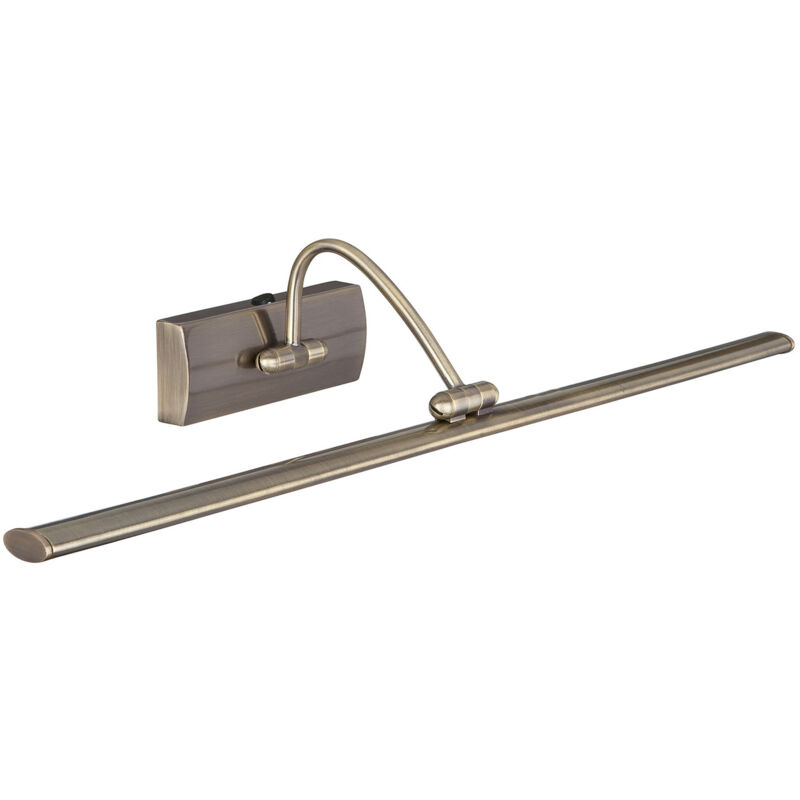 foto del prodotto searchlight applique contemporanea barcellona acciaio ottone led 15w 3000k