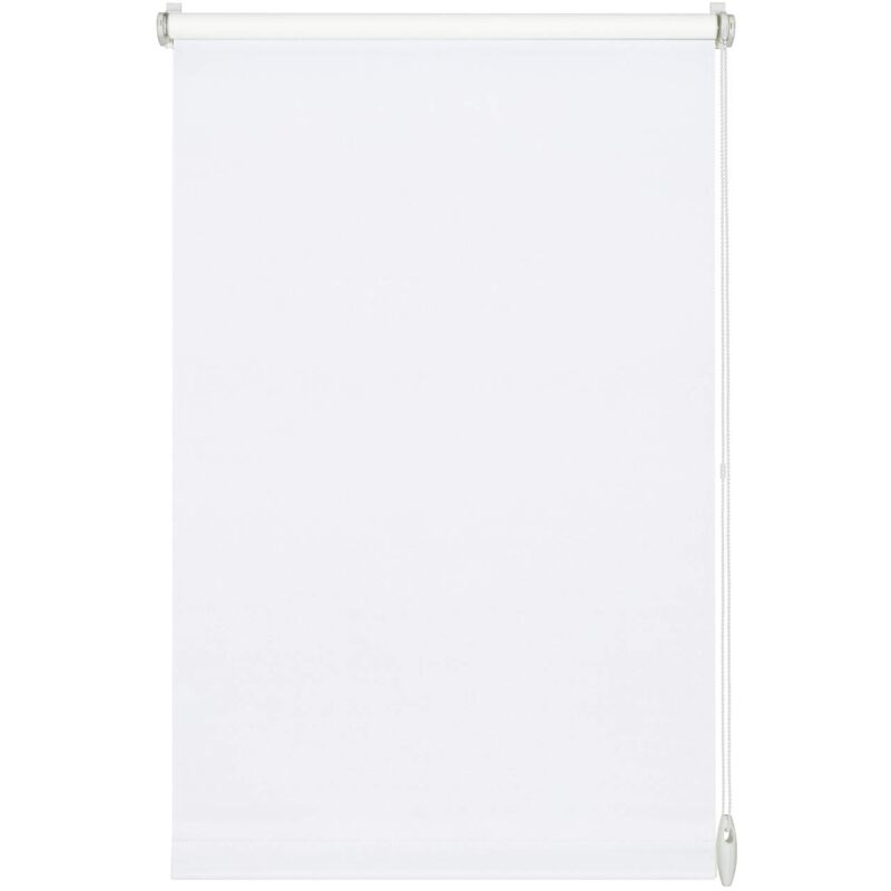foto del prodotto 32251 tenda a rullo con morsetto di fissaggio o adesiva, per luce diurna, opaca, kit di montaggio incluso, easyfix tenda a rullo avvolgibile, bianco