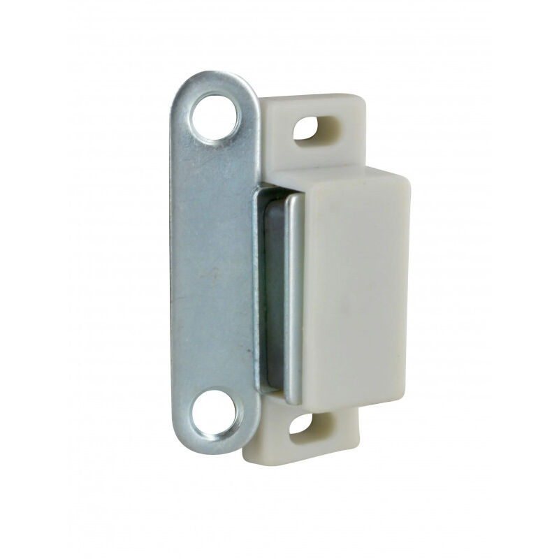 foto del prodotto chiusura magnetica bianca 4kg, 46x16x15 mm, 2 pezzi