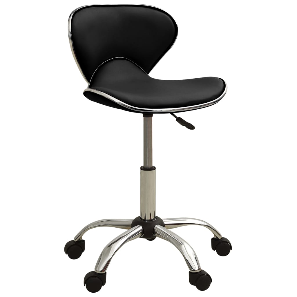 foto del prodotto 323674 salon spa stool black faux leather cod mxl 57806