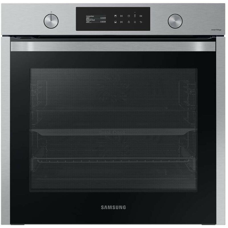 foto del prodotto forno elettrico multifunzione da incasso pulizia pirolitica samsung nv75a6579rset acciaio inossidabile