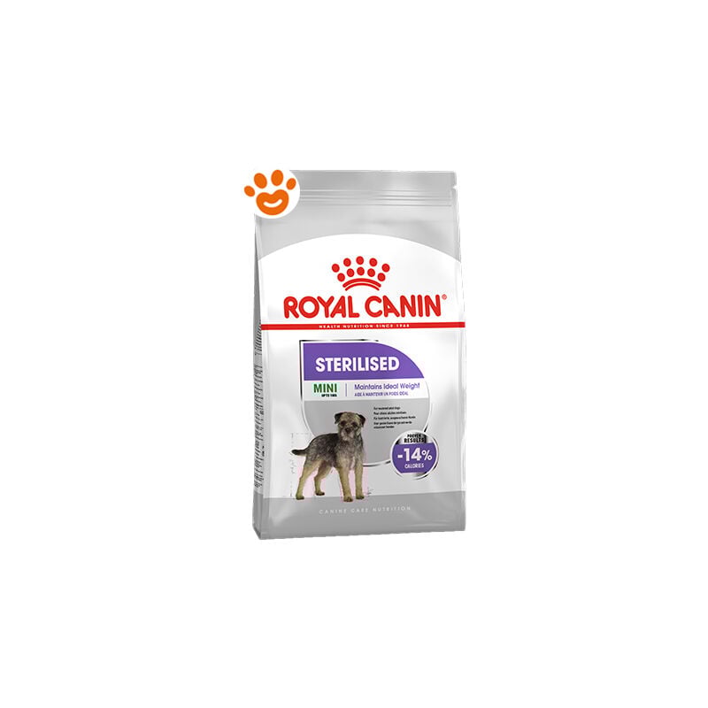 foto del prodotto dog mini sterilised dog mini sterilised sacco da 1 kg royal canin
