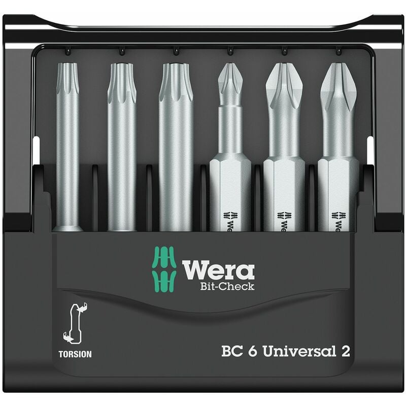 immagine 0 del prodotto wera bit check 6 universal 2 sb