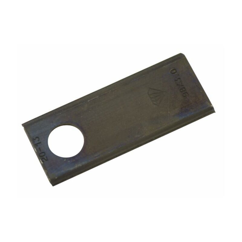 foto del prodotto coltello dx piegato 100x48x3mm foro 19mm pottiger, claas