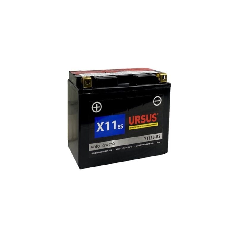 foto del prodotto fraschetti batterie batteria moto power plus 11ah dx mm. 134x80xh160