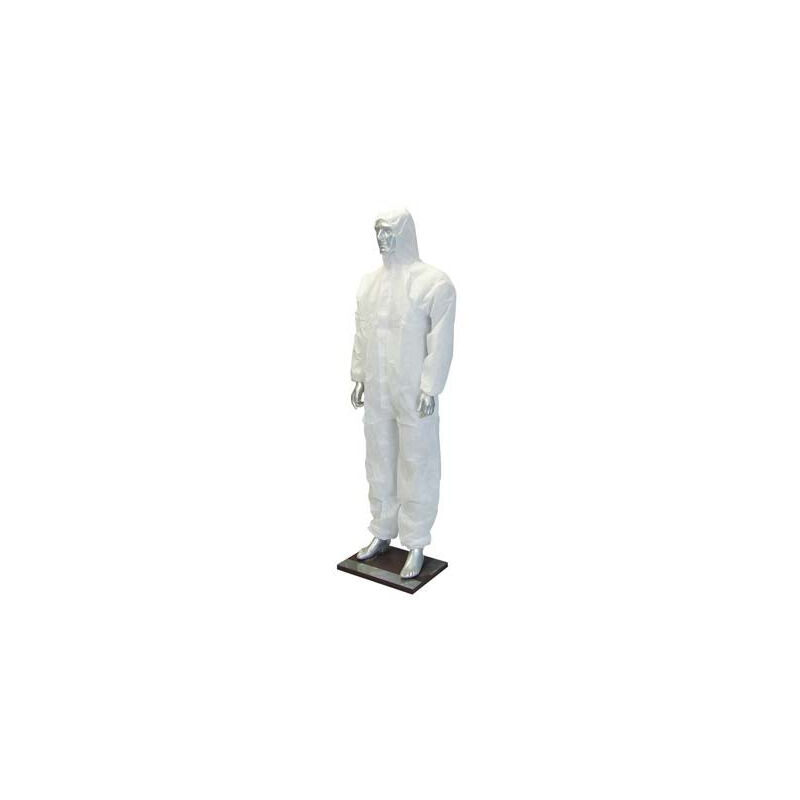 foto del prodotto tuta monouso categoria 3 hand tnt bianco xxl
