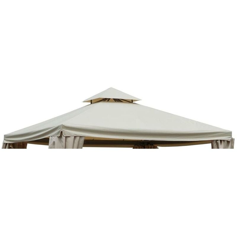 foto del prodotto gazebo ricambio tetto dallas lusso 3x3 cm