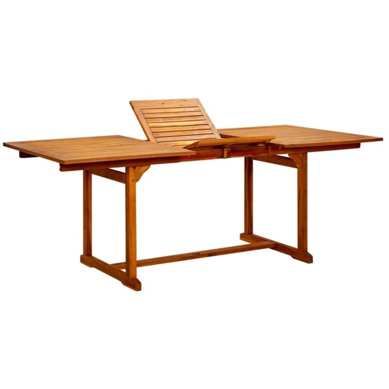 foto del prodotto vidaxl tavolo da pranzo per esterni 150 200 x100x75cm massello acacia